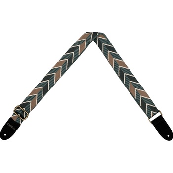 Cascha CUS-JW2 Jacquard Ethnic Green Колан за укулеле (CUS-JW2)