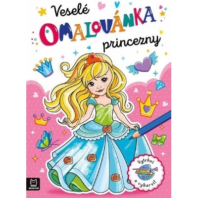 Omalovánka Veselé princezny