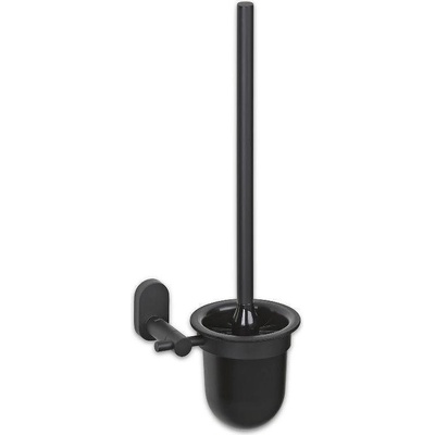 Kela Четка за тоалетна за стена KELA Alessio, черна (2235)