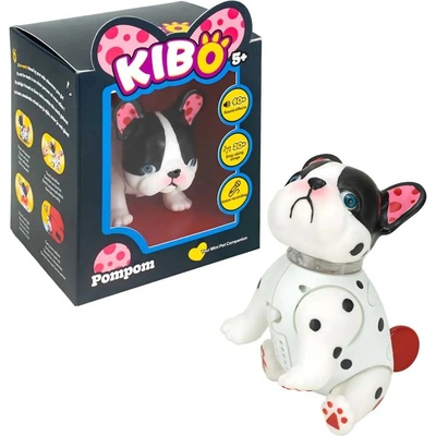 Kaboom Интерактивна играчка Kaboom - Куче френски булдог Kibo, Pompom (KAB_KIB_0001)