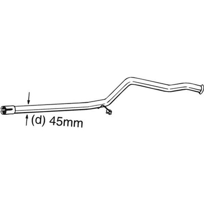 Opravne potrubi, katalyzator BOSAL 889-181