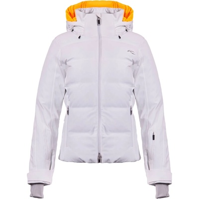 Lasse Kjus Дамско ски яке Lasse Kjus Women's Carbon Minus Jacket Ski jacket - White / Burst - размер 36 (EU) (104-5957-0212)