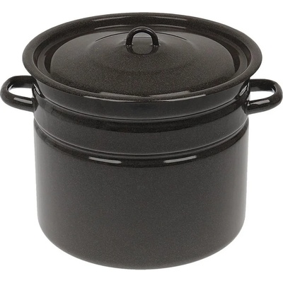 idilia 32 см голяма емайлирана тенджера - казан 20 литра с капак idilia (0129294)