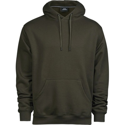 TeeJays mikina TJ 5430 s kapucí COT-185430b6601 Olivová tmavá