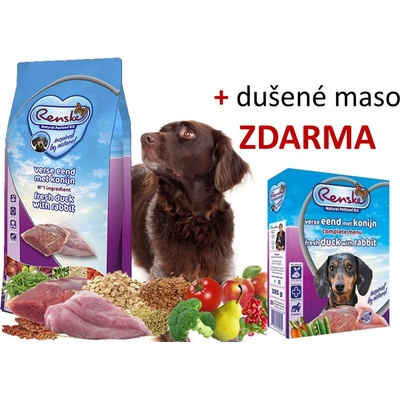 Renske Holistic dog kachna králík 12 kg