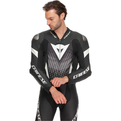 Jednodílná kombinéza Dainese LAGUNA SECA 6 černá/bílá/antracitová