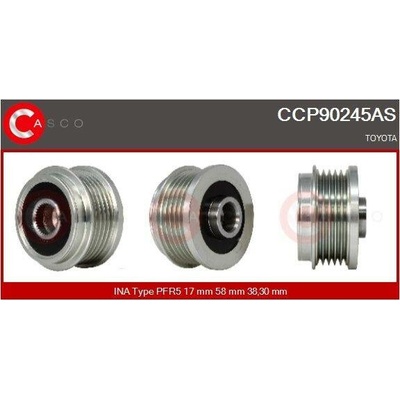Řemenice, generátor CASCO CCP90245AS