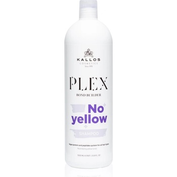 Kallos Plex No Yellow шампоан, неутрализиращ жълтите нюанси 1000ml