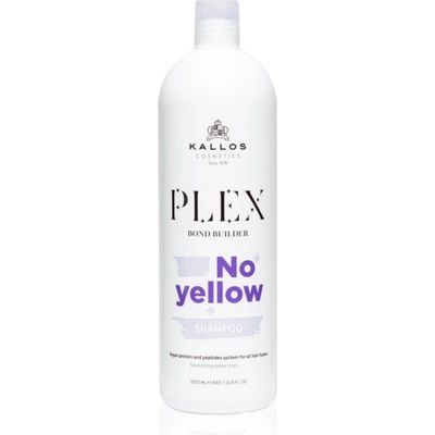 Kallos Plex No Yellow шампоан, неутрализиращ жълтите нюанси 1000ml