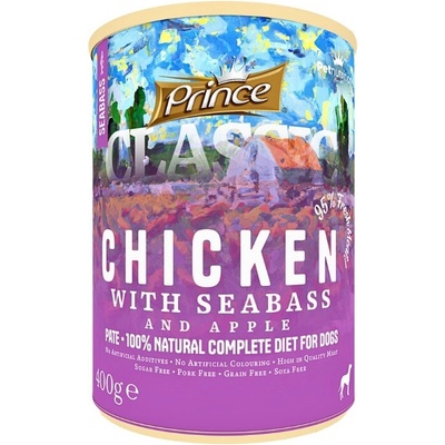 Prince Classic seabass w/chicken & vegetable 400 g