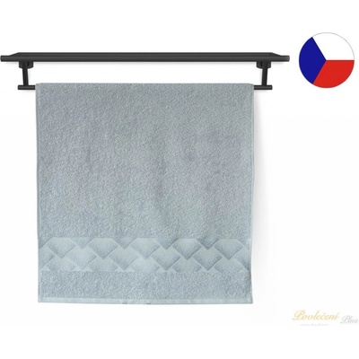 VEBA RUČNÍK NORA - INDUSTRIAL STŘÍBŘITĚ ŠEDÁ 50 x 100 cm