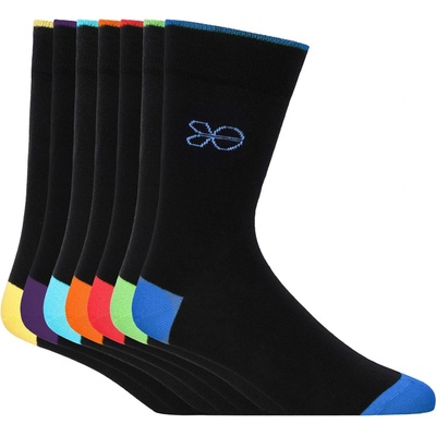 Crosshatch Чорапи Crosshatch 7 Pack of Farrango Sport Socks - Multi colour