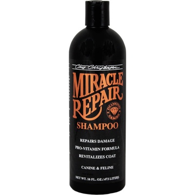 Chris Christensen Šampon pro poškozenou a lámavou srst MIRACLE REPAIR 473 ml