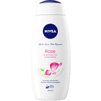 Nivea Душ-гел Rose & Almond Oil Душ гел дамски 500ml