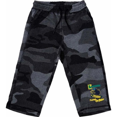 Wolf chlapecké 3 4 tepláky T2841 černé