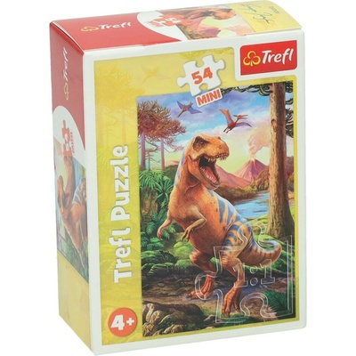 TREFL Úžasní dinosaury Triceratops s mláďaťom 54 dielov