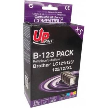 Compatible Мастилница GenerInk LC123/121/125 BROTHER (BK-C-M-Y) (LF-INK-BROT-LC123-Pack1)