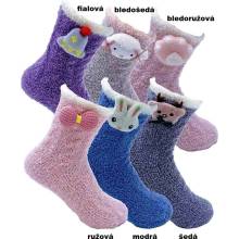Ox Dětské žinilkové ponožky ialová