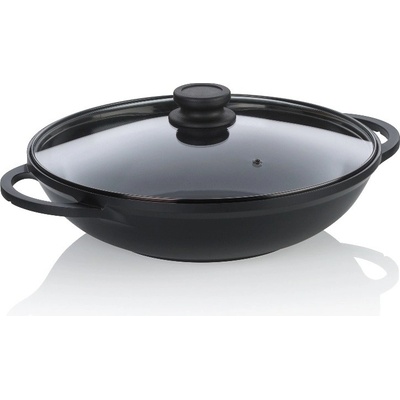 KELA WOK panvica s keramickým povrchom a pokrievkou ATURA 32 cm