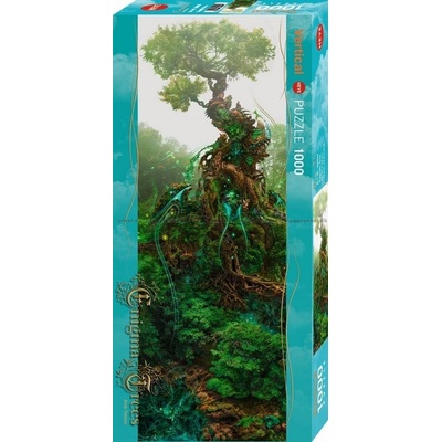 HEYE Vertikální Enigma Trees Kyanidový strom 1000 dílků