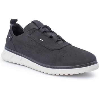 Alexander garcia Мъжки ежедневни обувки от естествен набук - Черни 20230321108 (378524_Черно)