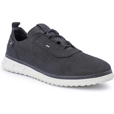 Alexander garcia Мъжки ежедневни обувки от естествен набук - Черни 20230321108 (378524_Черно)