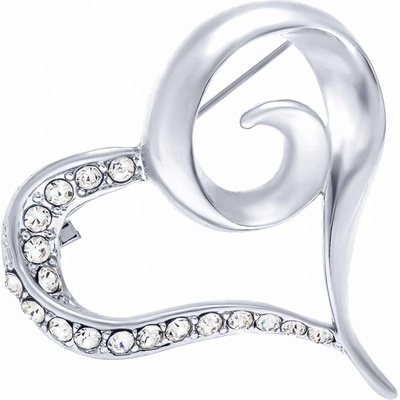 Biju Brož srdce stříbrné 2044-1 9002044-1