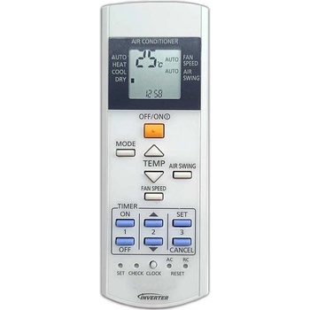 General PANASONIC CS-UE9QKE, CS-UE12QKE, CS-UE18QKE - съвместимо дистанционно управление на марката General (CS-UE9QKE, CS-UE12QKE, CS-UE18QKE)