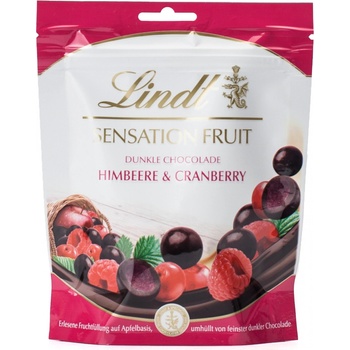 Lindt Sensation Fruit Malina & Brusinka 150 g