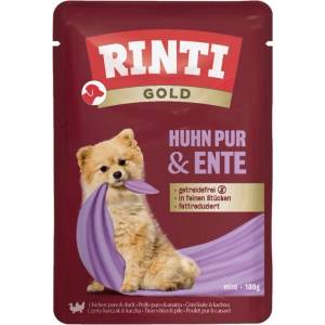 RINTI Капсула rinti gold pur пиле & патица 100 г