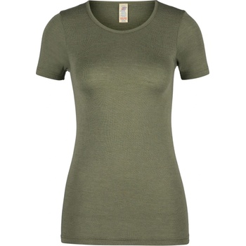 Engel Дамско копринено термобельо Engel Women's Undershirt S/S Merino base layer - Olive - размер 38/40 (EU) (114-0819-1013)