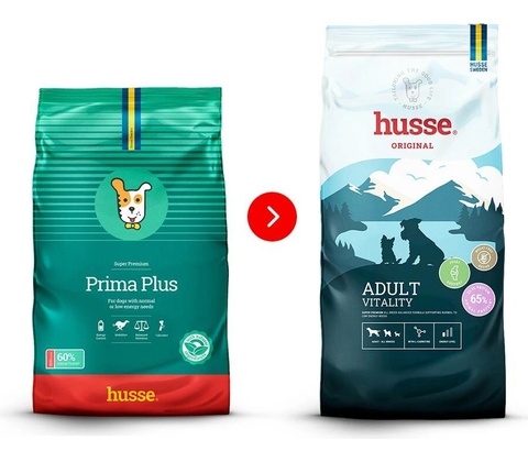 Husse Prima plus 2 kg