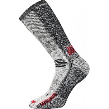 VoXX ORBIT extra teplé vlněné ponožky červená