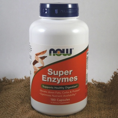 Now Foods Super Enzymes 180 kapslí