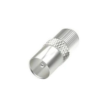 Image 1 of Hama Антенен конектор hama, f женско - Коаксиален мъжко, Метален корпус (hama-205223)