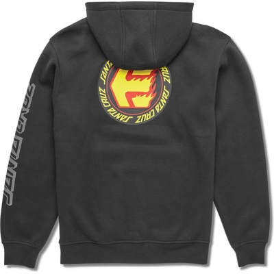 ETNIES (SANTA CRUZ) FLAME TECH ZIP UP Black