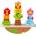 Tooky Toy - Низанка, игра за баланс, фигури за нанизване, 3 в 1