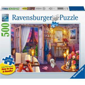 Ravensburger - Puzzle Cozy Bathroom XXL - 500 piese