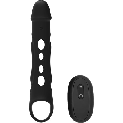 DreamToys Ramrod Vibrating Extender Ultra with Remote Black