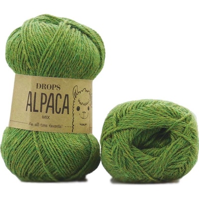 Drops Alpaca MIX 7238 olivová