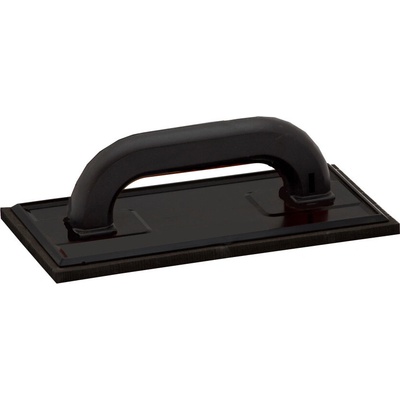 TOPTRADE hladítko ABS, odľahčené plátko, mikropryž, 250 x 130 x 8 mm