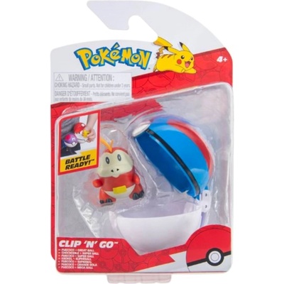 Pokémon Clip N Go Fuecoco With Great Ball (pkw4156)
