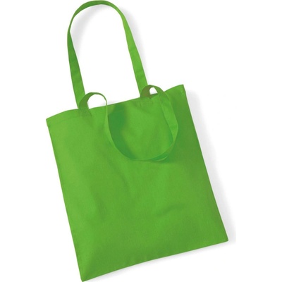Westford Mill Nákupná taška WM101 Apple Green 38x42 cm
