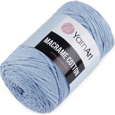 Stoklasa Pletací příze Macrame Cotton 250 g Balení: 1 ks, Varianta: 38 (760) modrá světlá 38 (760) modrá světlá