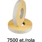 ZINTA Самозалепващи SGP етикети ZINTA, 25x15 mm, 7500 ет. / ролка (25X15X7500-SGP)