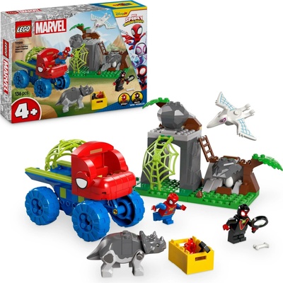 LEGO® Marvel Spidey a jeho fantastickí priatelia 11199 Spideyho tím a záchrana dinosaurov s truckom