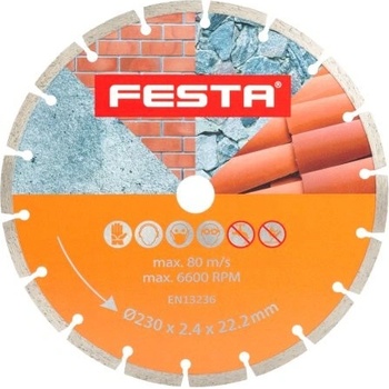 Festa Kotouč diamantový 230 x 2.6 x 22.2 mm 21323