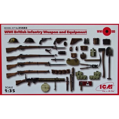 ICM British Infantry Weapon and Equipment WWI 1:35