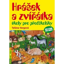 Hrášek a zvířátka úkoly pro předškoláky