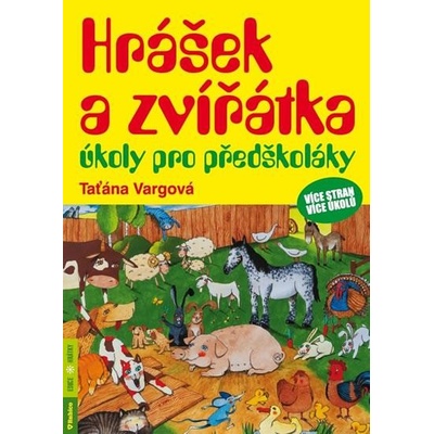 Hrášek a zvířátka úkoly pro předškoláky